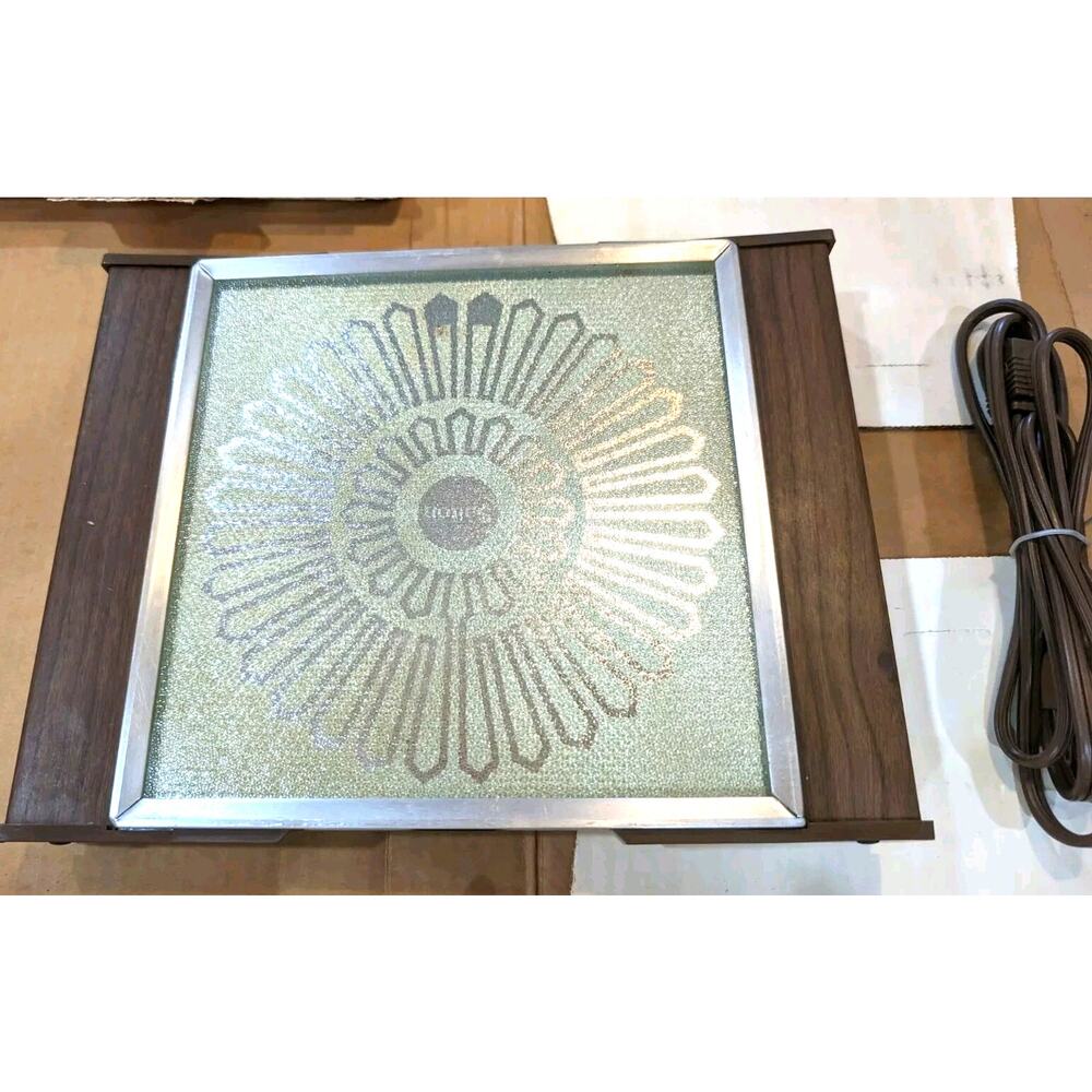 Vintage Salton Hotray Automatic Food Warmer 900 Series Glass M45